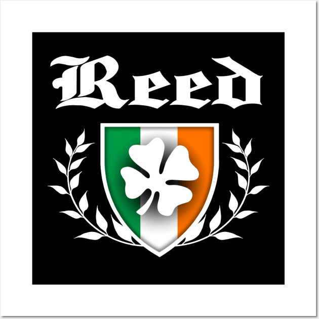 Reed Shamrock Crest Wall Art by robotface